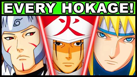 All 7 Hokage and Their Powers Explained! (Naruto Shippuden / Boruto ...