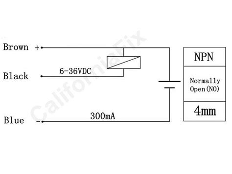 Npn Proximity Sensor Wiring Diagram - Homemadeist