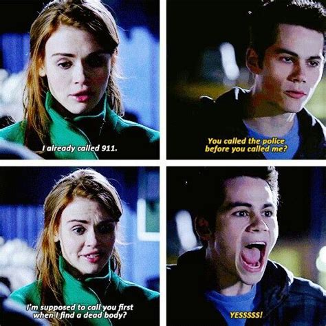 Lydia and Stiles