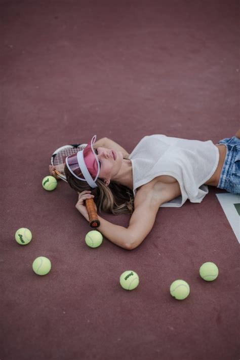 Tennis Court Editorial Photoshoot | Carmélisse Photography | Editorial ...