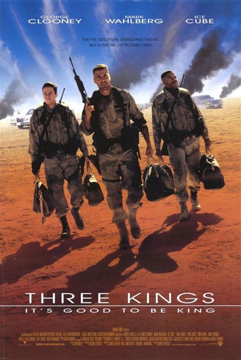 Amazon.com : THREE KINGS MOVIE POSTER 1 Sided ORIGINAL 27x40 GEORGE ...