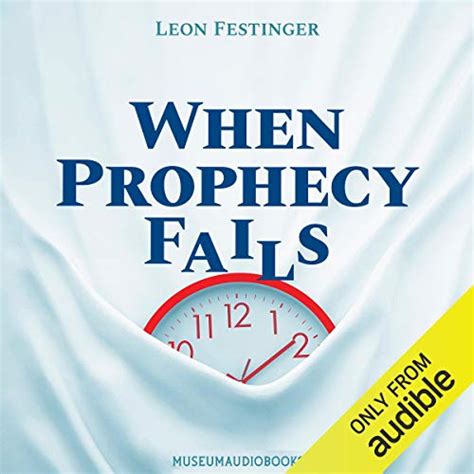 Amazon.com: When Prophecy Fails (Audible Audio Edition): Leon Festinger ...