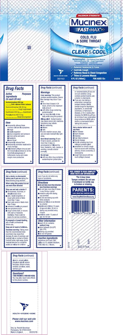 Mucinex Fast Max Dosage Chart: A Visual Reference of Charts | Chart Master