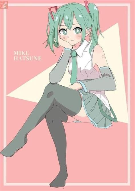 Miku with short hair..... I LIKE IT | Hatsune miku, Anime furry, Anime ...