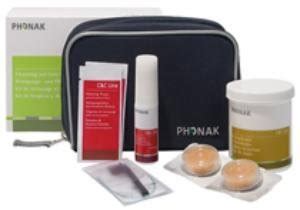 Phonak C&C Kit 2 - Cleansing, disinfection and care kit for in-the-ear and behind-the-ear ...