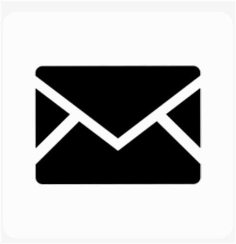 Black Email Icon Transparent