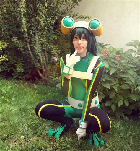 Tsuyu Asui cosplay 1 by Purantan on DeviantArt