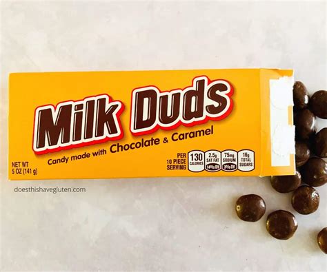 Are Milk Duds Gluten Free? - Fearless Dining