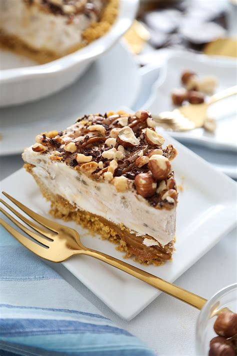 Banoffee Ice Cream Pie - Sprinkle Bakes