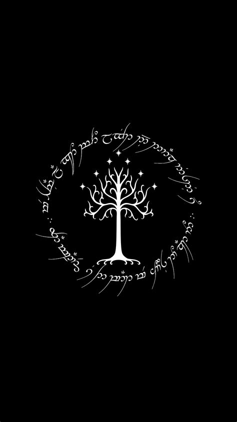 AMOLED Background - White Tree of Gondor : r/lotr