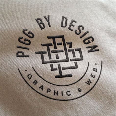 logo-clothing-embossed | Pigg By Design
