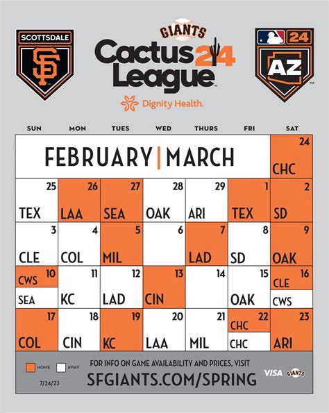 Sf Giants Spring Training Schedule 2024 Tickets - eugine vanessa