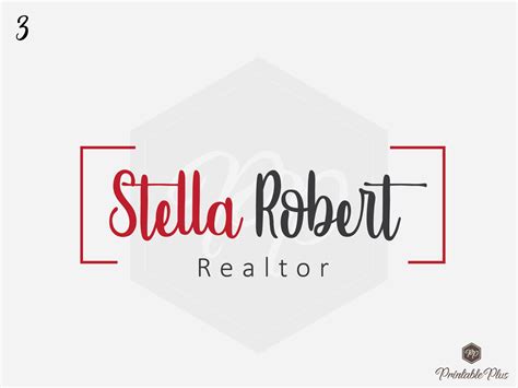 Modern Real Estate Logo Realtor Logo Modern Realtor Logo | Etsy