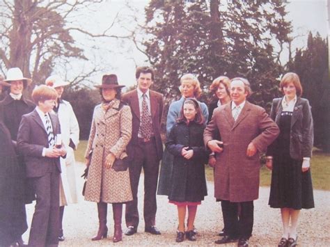 The Spencer Family. Diana, on the far right, looks to be about 15. The body language indicates ...