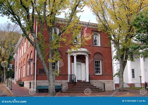 Nantucket, MA: Historic 19th Century Buildings Editorial Stock Photo ...