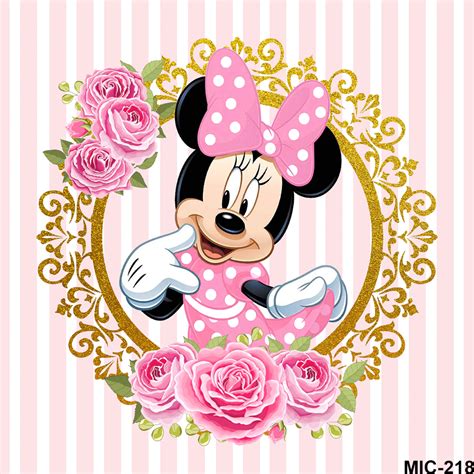 Mickey Mouse Birthday Theme, Mickey Mouse Png, Minnie Mouse Rosa, Pink ...