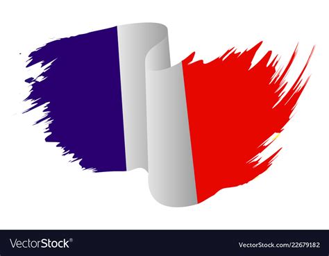 France flag symbol icon design french flag color Vector Image