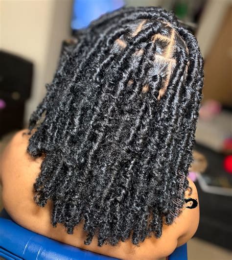 Keyla #locgawd 💁🏾‍♀️’s Instagram post: “Butterfly Loc Bob 🦋 this bob is ...