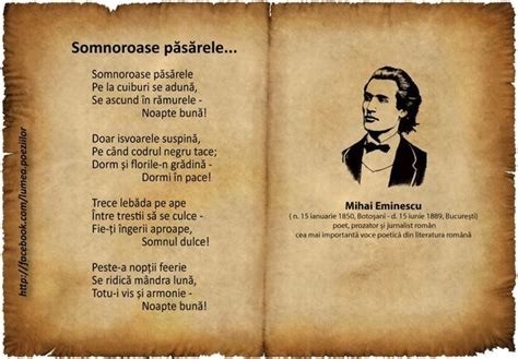 Poezii Despre Mama De Mihai Eminescu