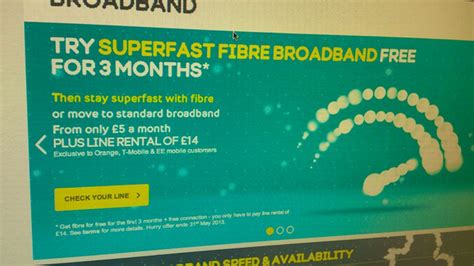 EE superfast fibre broadband first thrEE months frEE | Recombu