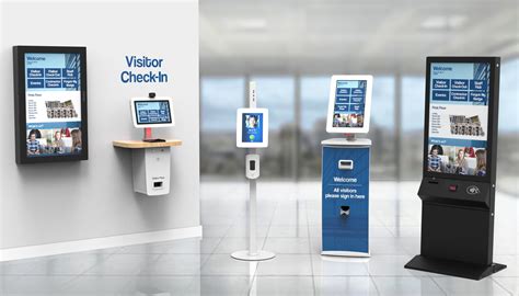 Interactive Visitor Management Kiosks | imageHOLDERS