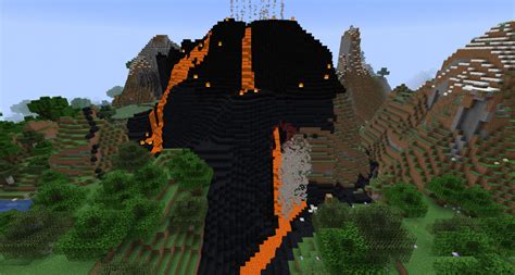 Realistic Volcano (1.14) Minecraft Map