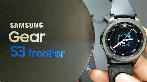 Samsung Gear S3 Frontier - Unboxing and Overview - YouTube