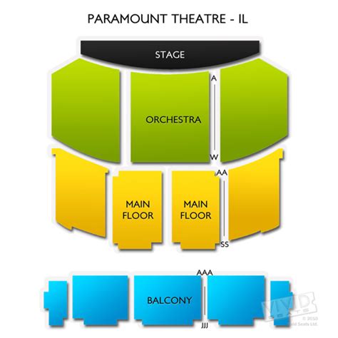 Paramount Theatre Aurora Seating Chart | Vivid Seats