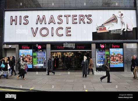 At hmv in oxford street hi-res stock photography and images - Alamy