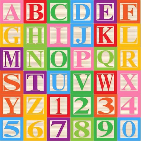 Baby Blocks Alphabet