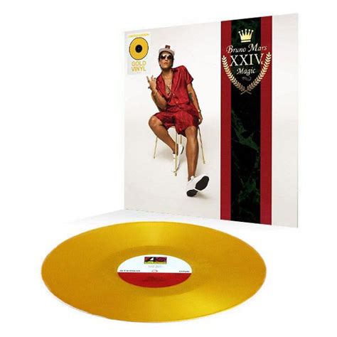 Bruno Mars - 24K Magic (Limited Edition, Gold Coloured) (Vinyl) на ...