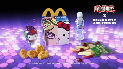 Yu-Gi-Oh Hello Kitty Happy Meal Toys at McDonald’s in the UK - Siliconera