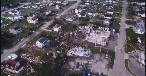 Tornado threat continues after 1 killed in Ohio - CBS News