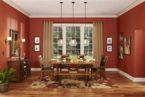 Living Room Paint Ideas With Accent Walls 20 | Dining room colors, Living room paint, Red dining ...