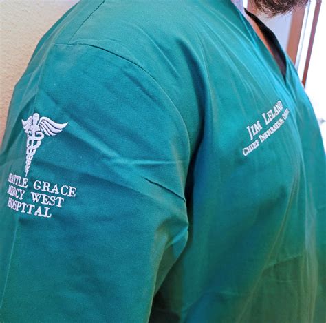 Scrubs Custom embroidered medical workwear add your name | Etsy