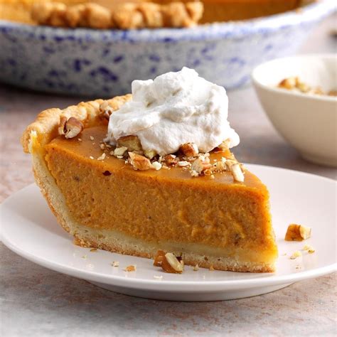 Maple Pumpkin Pie Recipe | Taste of Home