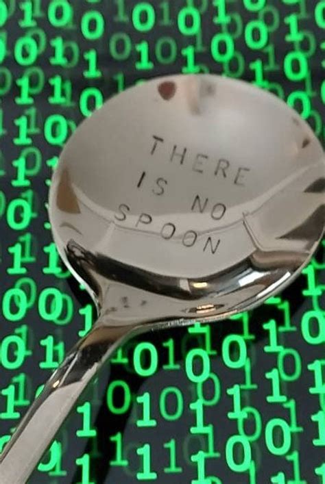 THERE is NO SPOON. Matrix Resurrection Inspired When Keanu or - Etsy UK