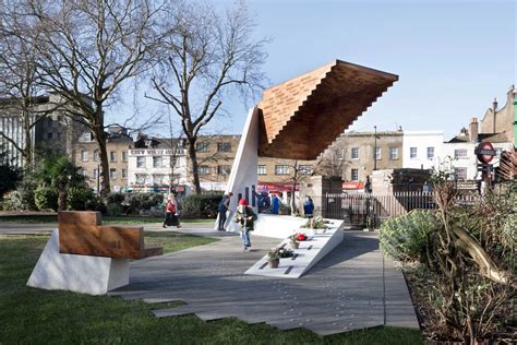 Stephen Lawrence Memorial - A General View Of The Memorial Plaque Dedicated To Stephen Lawrence ...