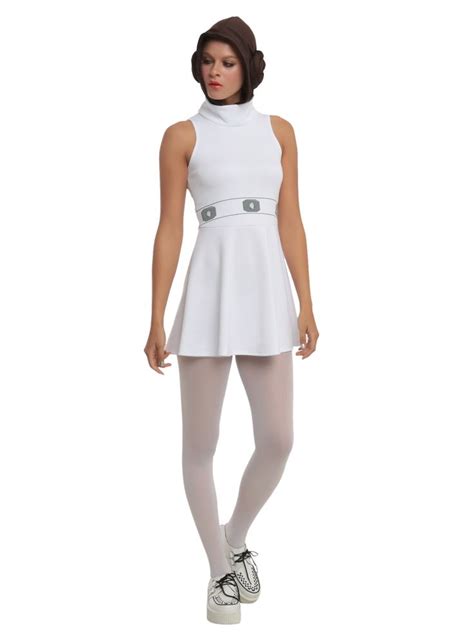 Star Wars Princess Leia Cosplay Dress | Hot Topic | Cosplay dress, Princess leia cosplay ...