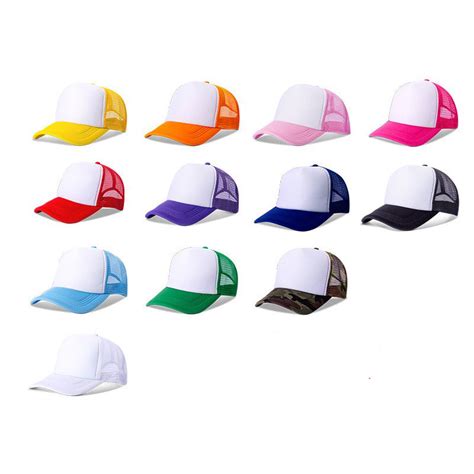 Sublimation Blank Caps in different colors – SP Sublimation