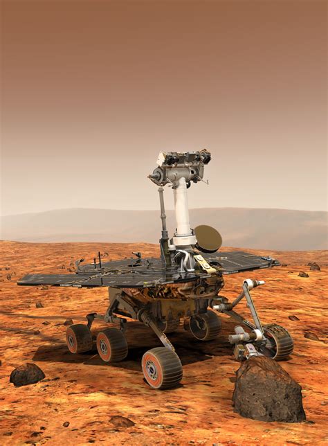 Mars Exploration Rover, Vertical (Artist's Concept) | NASA Jet ...