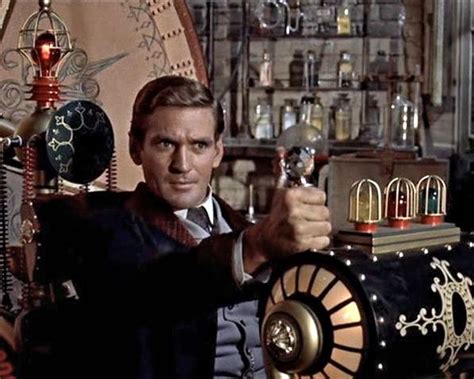 A scene from the original Time Machine with Rod Taylor (1960) | The time machine, Time machine ...