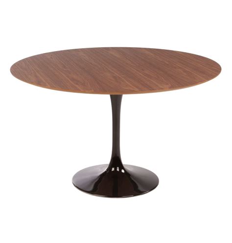 Replica Eero Saarinen Tulip Dining Table Round - Timber by Eero Saarinen - Matt Blatt | Round ...