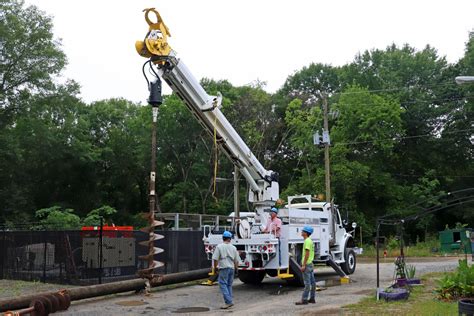 electrical pole installation - Wiring Diagram and Schematics