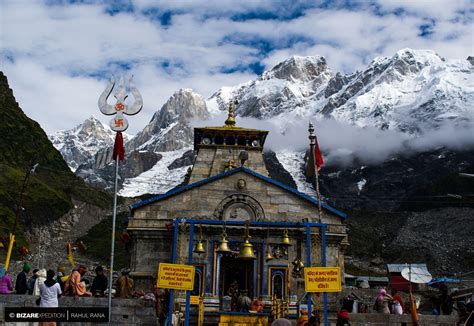 Kedarnath Temple Uttarakhand by BizareXpedition | Uttarakhand, India travel places, Temple india