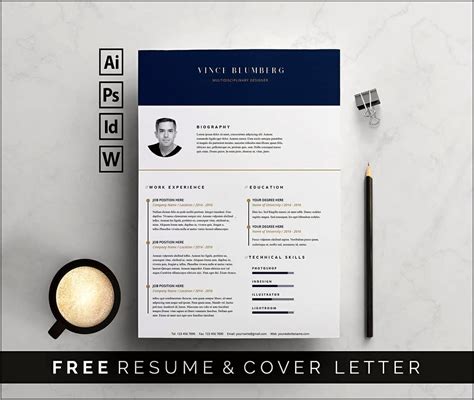 Microsoft Office Word Free Resume Templates - Resume Example Gallery