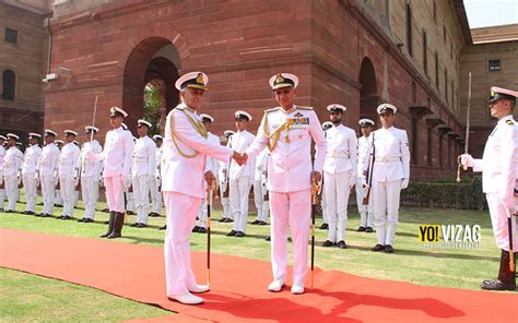 Admiral Karambir Singh assumes charge as the Chief of the Naval Staff