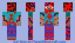 Zombie Man Minecraft Skin