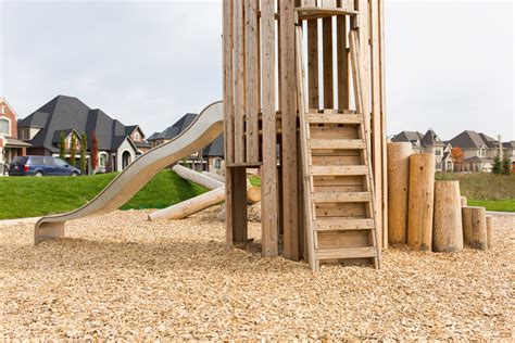 slide-playground-themed-wood-natural-tower - Earthscape Play