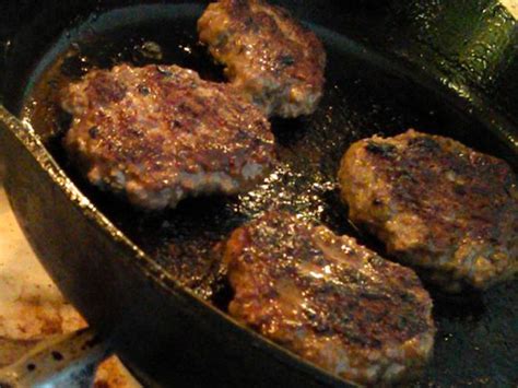 Homemade Beef Breakfast Sausage Patties Recipe